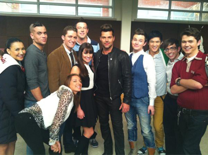 Ricky Martin, Glee, Twitter Ricky Martin, Glee, Twitter
